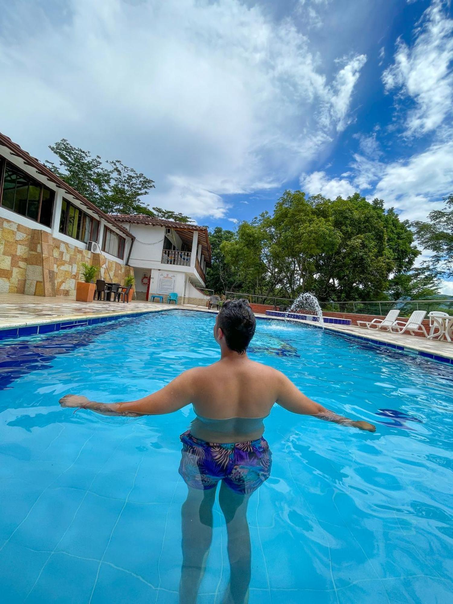 Hotel Campestre La Trinidad 산힐 외부 사진
